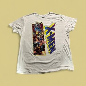 Marvel X-Men White Graphic Tee
